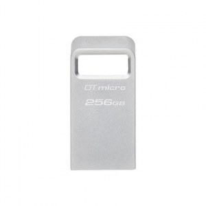 Kingston | USB 3.2 Flash Drive | DataTraveler micro | 256 GB | USB 3.2 | Silver